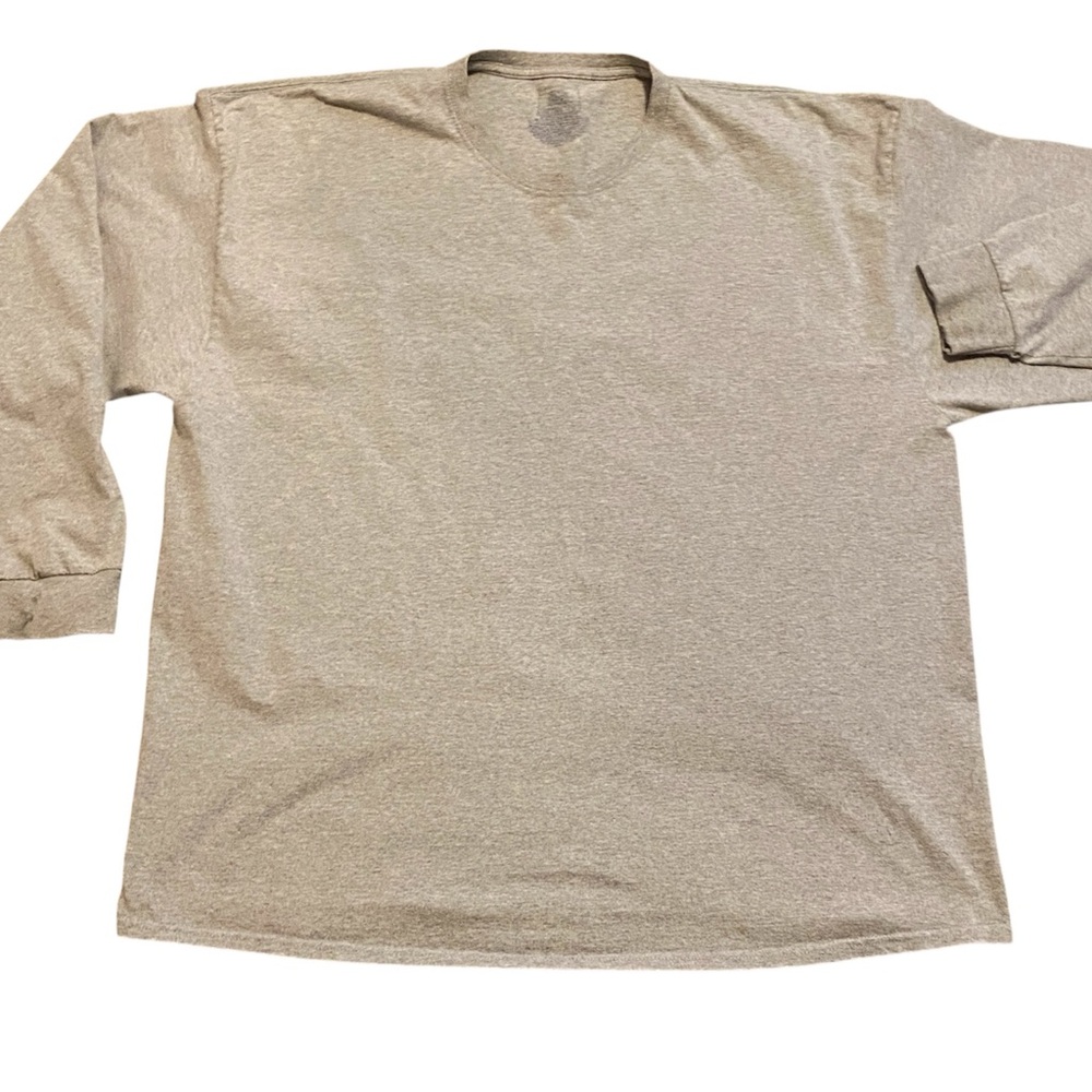 Fruit of the Loom Long Sleeve T-Shirt Gray 3XL